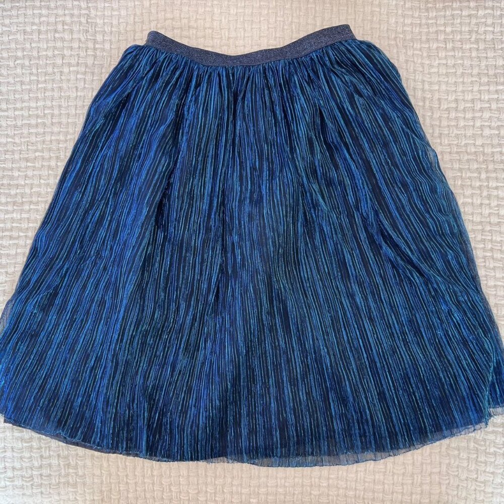 Wonder Nation Blue Sparkling Tulle Skirt